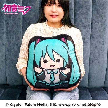 Hatsune Miku 2D Плюшена Играчка - Miku 34cm