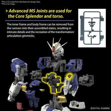 (RG) Gundam Model Kit Екшън Фигурка - Force Impulse Gundam Spec II 1/144