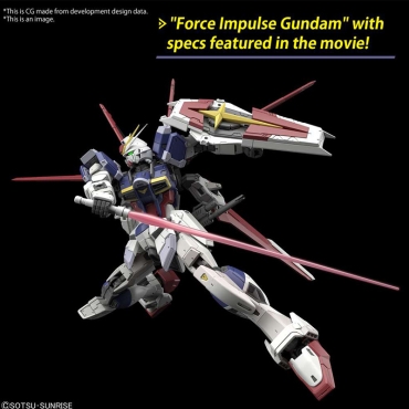 (RG) Gundam Model Kit Екшън Фигурка - Force Impulse Gundam Spec II 1/144