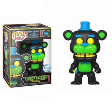 Five Nights at Freddy's Funko POP! Колекционерска Фигурка - Freddy Fazbear (Blacklight) (Special Edition) #955