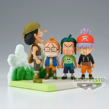One Piece Log Stories Usopp Pirates figure 7cm