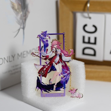 Genshin Impact Метален Книгоразделител - Yae Miko