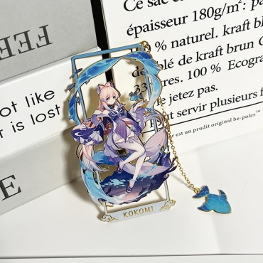 Genshin Impact Метален Книгоразделител - Sangonomiya Kokomi