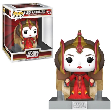 Star Wars Funko POP Deluxe Колекционерска Фигурка - Amidala on Throne #702