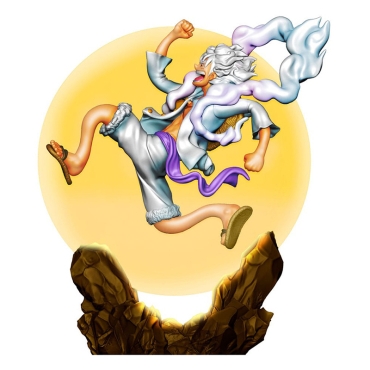 One Piece Petitrama Колекционерска Фигурка - Logbox Re Birth Gear Fifth Special Set 