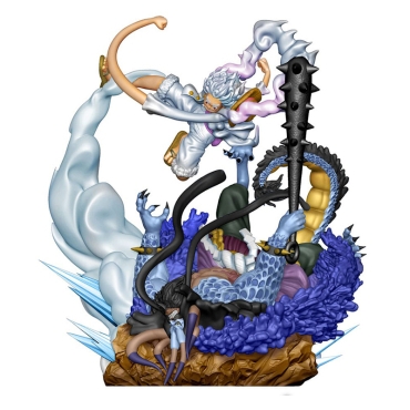 One Piece Petitrama Колекционерска Фигурка - Logbox Re Birth Gear Fifth Special Set 