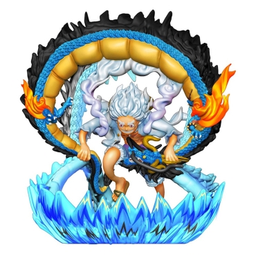 One Piece Petitrama Колекционерска Фигурка - Logbox Re Birth Gear Fifth Special Set 