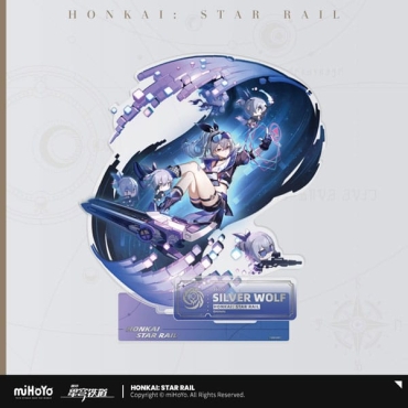 Honkai: Star Rail Акрилна Фигурка - Silver Wolf