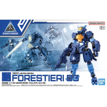 Gundam Model Kit 30 Minutes Missions Екшън Фигурка - eEXM-S03H Forestieri 03 1/144