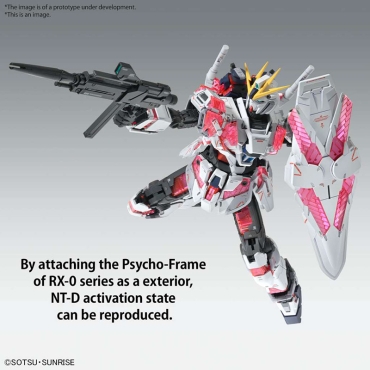 (MG) Gundam Model Kit Екшън Фигурка - Narrative Gundam C-Packs Ver. Ka 1/100