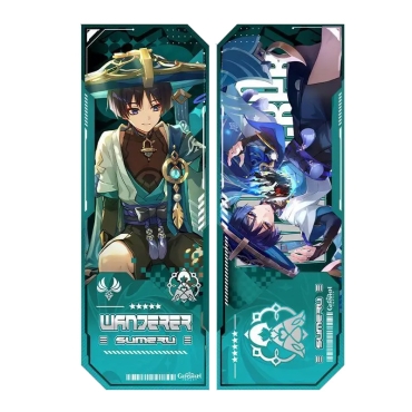 Genshin Impact Sumeru Двустранен Книгоразделител - Wanderer/Scaramouche