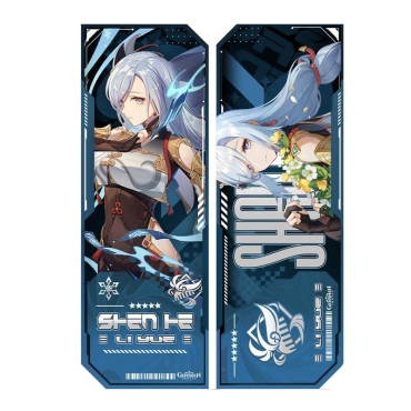 Genshin Impact Liyue Двустранен Книгоразделител - Shenhe