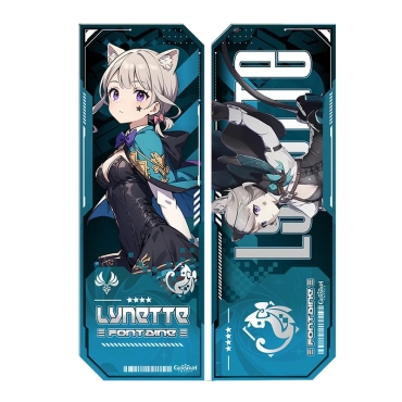 Genshin Impact Fontaine Двустранен Книгоразделител - Lynette