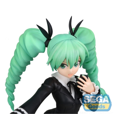 Hatsune Miku Project DIVA Arcade Future Tone Колекционерска Фигурка - Hatsune Miku - Dark Angel 