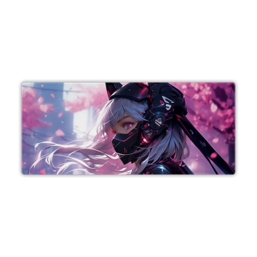 Подложка за игра/Mouse pad - Cyber Punk Anime Girl