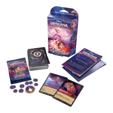 Disney Lorcana TCG Shimmering Skies Starter Deck - Elsa/Wreck-It Ralph (Amethyst & Ruby)