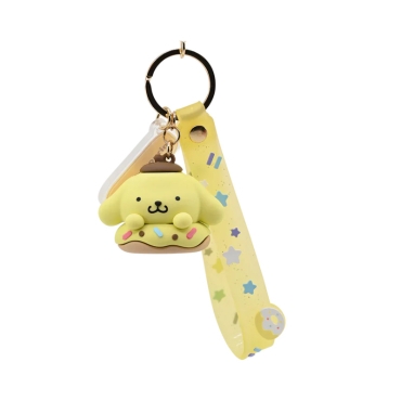 Sanrio Donuts Series Ключодържател Hello Kitty and Friends - Pompompurin