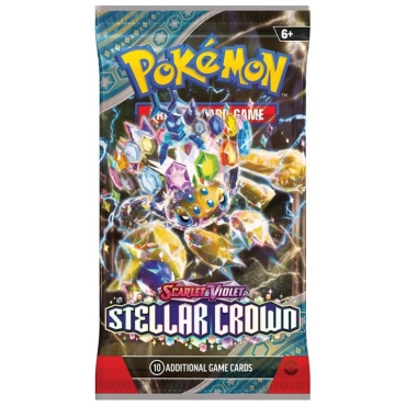 Pokemon TCG Scarlet & Violet 7 Stellar Crown - Бустер Пакет