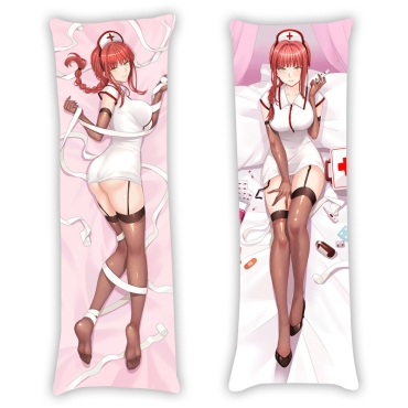 Chainsaw Man: Двулицева Възглавница Dakimakura - Nurse Makima
