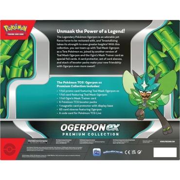 Pokemon TCG - Ogerpon Ex Premium Collection