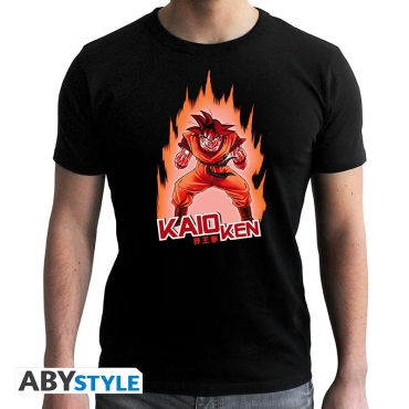 DRAGON BALL - "DBZ/ Kaio Ken" men's t-shirt MC black 