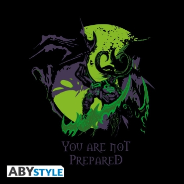WORLD OF WARCRAFT - Unisex Black T-shirt - Illidan Stormrage