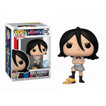 Bleach POP! Animation Vinyl Figures Rukia Kuchiki With Kon (Special Edition) #1731
