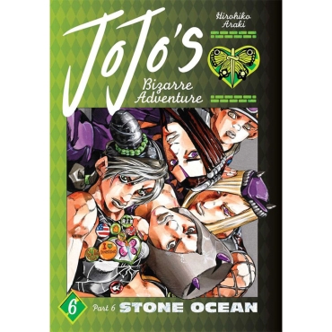 Манга: JoJo`s Bizarre Adventure Part 6-Stone Ocean, Vol. 6