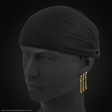 One Piece Комплект Бандана + 3бр. Обеци - Roronoa Zoro