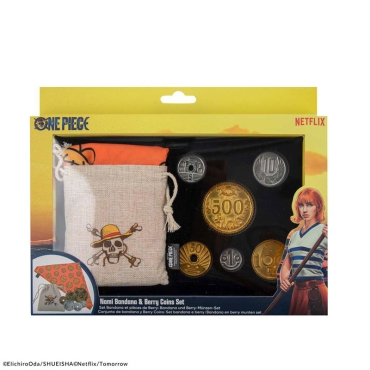 One Piece Bandana & Berry Coins Set Nami