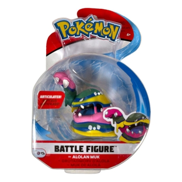 Pokemon: Екшън Фигуркa - Alolan Muk