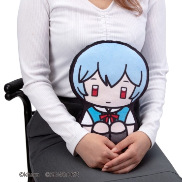 Neon Genesis Evangelion 2D Плюшена Играчка - Rei Ayanami 32 cm