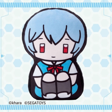 Neon Genesis Evangelion 2D Плюшена Играчка - Rei Ayanami 32 cm