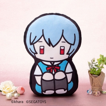 Neon Genesis Evangelion 2D Плюшена Играчка - Rei Ayanami 32 cm