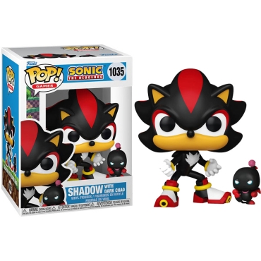 Sonic The Hedgehog Funko POP! Колекционерска Фигурка - Shadow w/ Dark Chao #1035