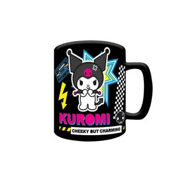 Hello Kitty Kuromi Mug with teddy bear cover 440ml
