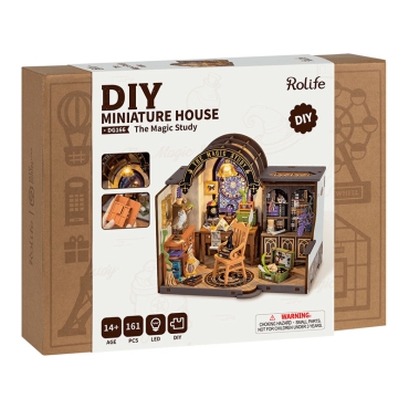 Robotime DIY Model Kit - The Magic Study