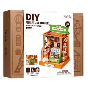 Robotime DIY Model Kit - The Muse Bookshop