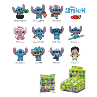 Lilo & Stitch Ключодържател Късмет - Stitch Series 3