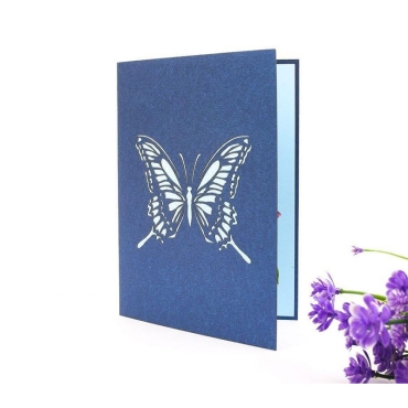 Kiriori POP 3D Greeting Card - Butterflies