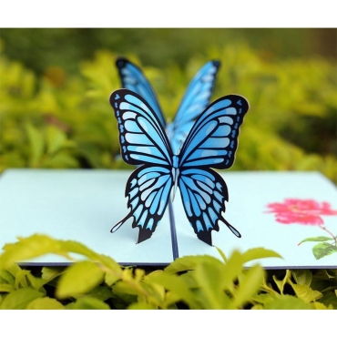 Kiriori POP 3D Greeting Card - Butterflies