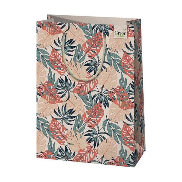 Ecological Grass Gift Bag - Palm Leaves 24 x 35 L
