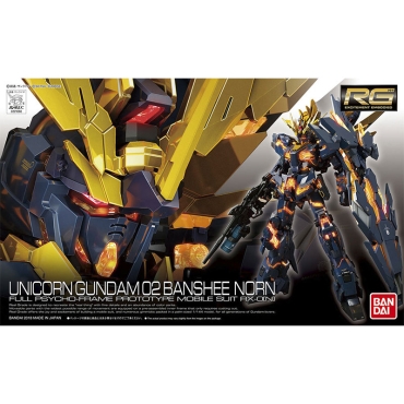 (RG) Gundam Model Kit Модел за Сглобяване - Unicorn Gundam 02 Banshee Norn 1/144