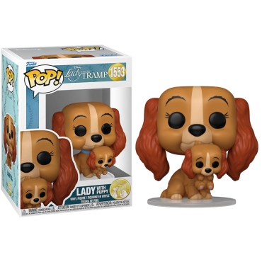 Lady and the Tramp POP! Disney Vinyl Figure Lady w/puppy 9 cm #1553