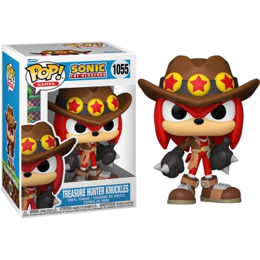 Sonic The Hedgehog Funko POP! Колекционерска Фигурка - Treasure Hunter Knuckles #1055
