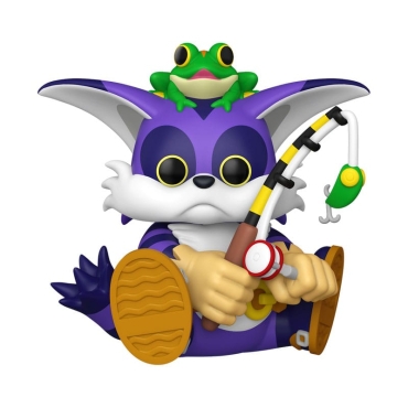 Sonic The Hedgehog Funko POP! Голяма Колекционерска Фигурка - Big the Cat w/Froggy #1058