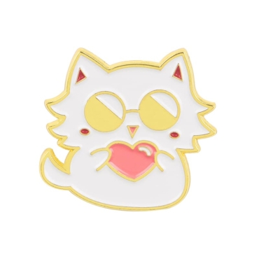 Jujutsu Kaisen Брошка - Satoru Gojo Kitten w/ Heart