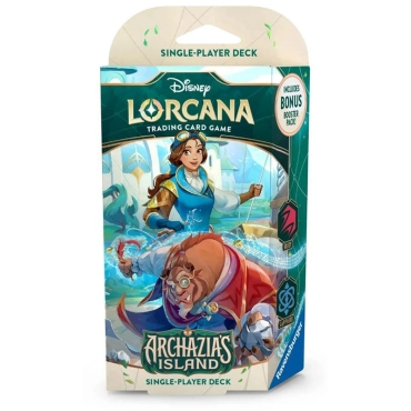 Disney Lorcana TCG Archazias Island Стартово Тесте - Belle & Beast (Ruby/Sapphire)