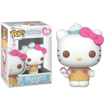  Sanrio: Hello Kitty and Friends​ POP! Vinyl Figure Hello Kitty (Ice Cream) #99