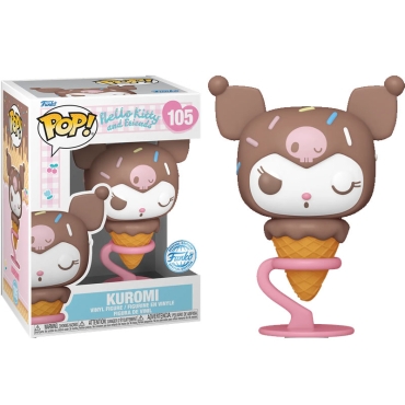 Sanrio: Hello Kitty and Friends Funko POP Vinyl Колекционерска Фигурка - Kuromi Ice Cream Cone (Special Edition) #105
